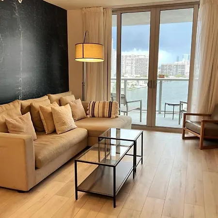 Appartement Premium Oceanview Living Full Kitchen & Miami Chic Vibes -14 A